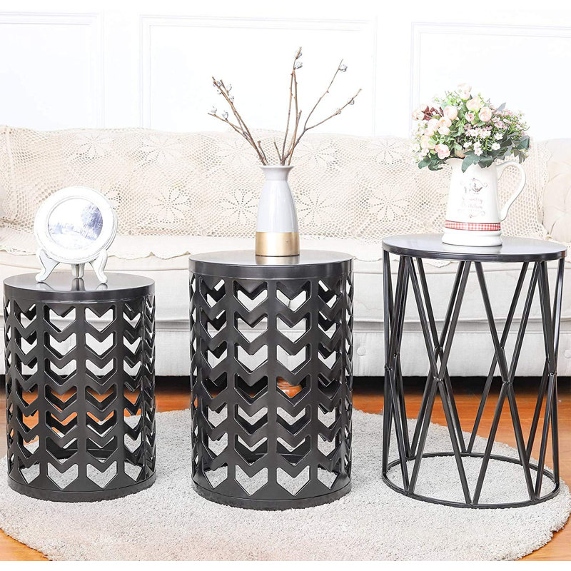 Table de bout Tyanne, Noir