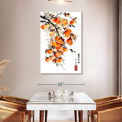 Harimois antique chinois persimmon