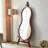 American-Style Retro Violin-Shaped Full-Length Mirror-2139262923