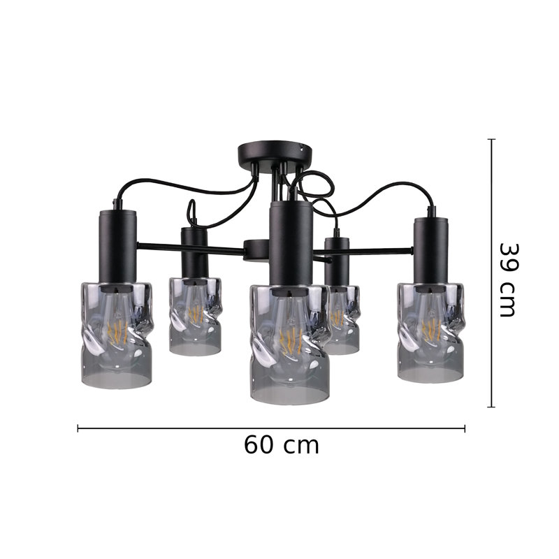 Narine 5 - Light Unique/Statement Chandelier