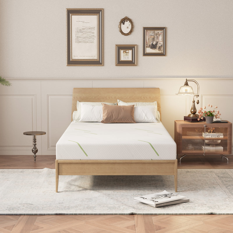 Matelas de canapé en mousse viscoélastique gélifiée 4 pouces, Lit simple