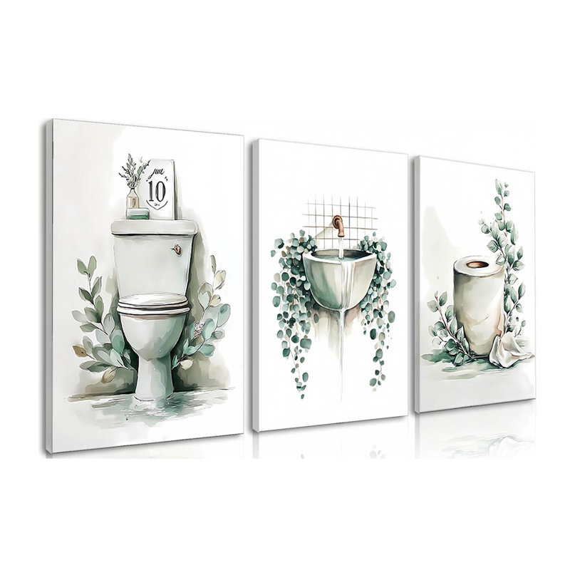 3 Piece Wrapped Canvas Print