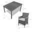 Ahmid 8 - Person Wicker Patio Dining Set with Rectangular Table , Cushions Included-1880766427-1906802016