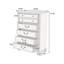 Commode de style chambre à coucher avec commode 1 pièce-1308502184