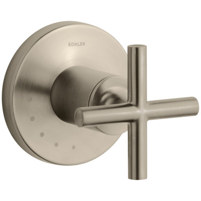 Purist Valve Trim with Cross Handle for Volume Control Valve