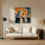 Art mural nautique gris nautique