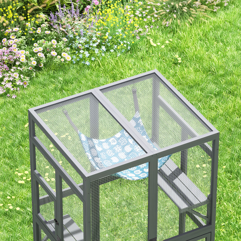 Cat Cage, Grey