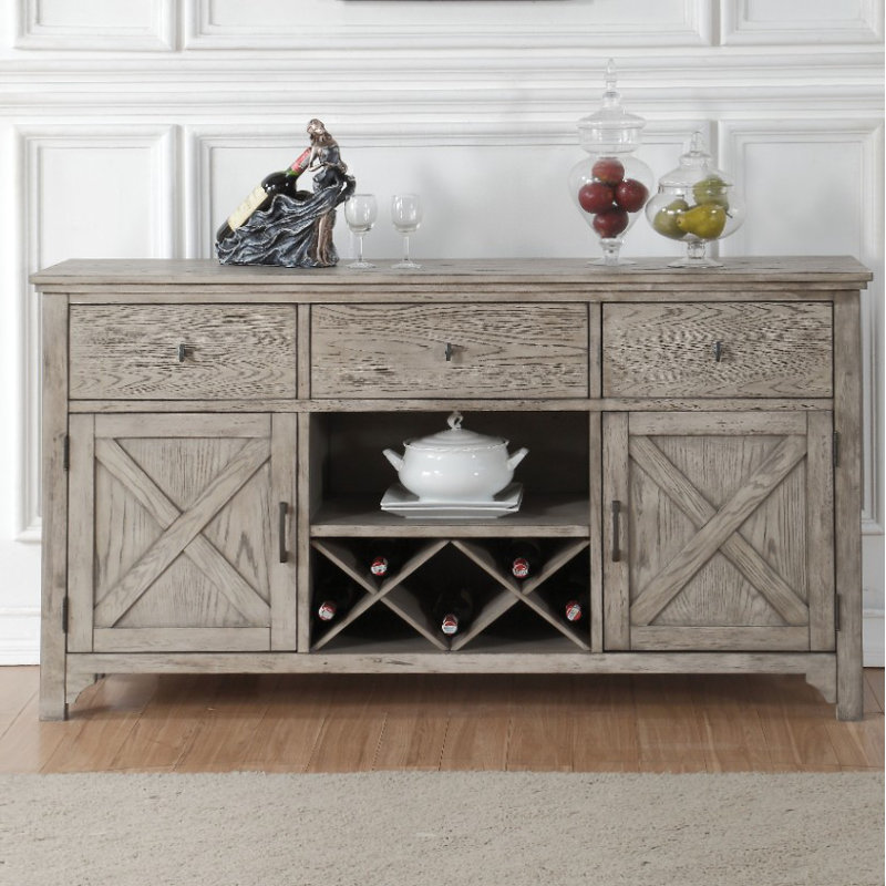 Table buffet en bois Ballsallagh