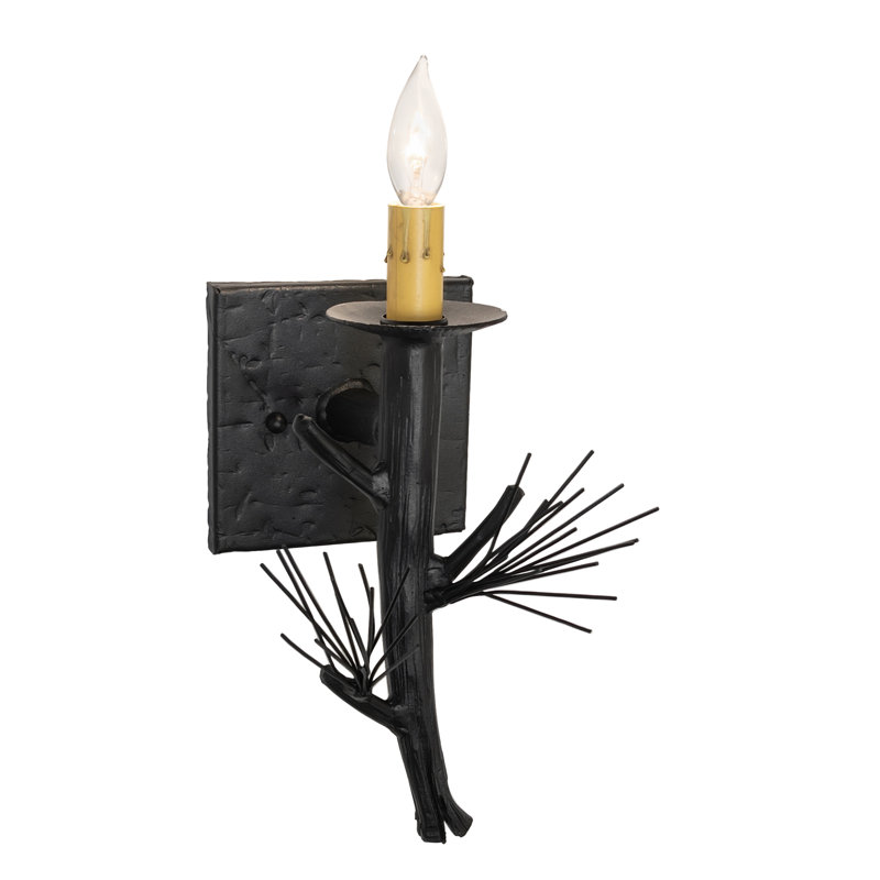 6" Wide Lone Pine Right Wall Sconce