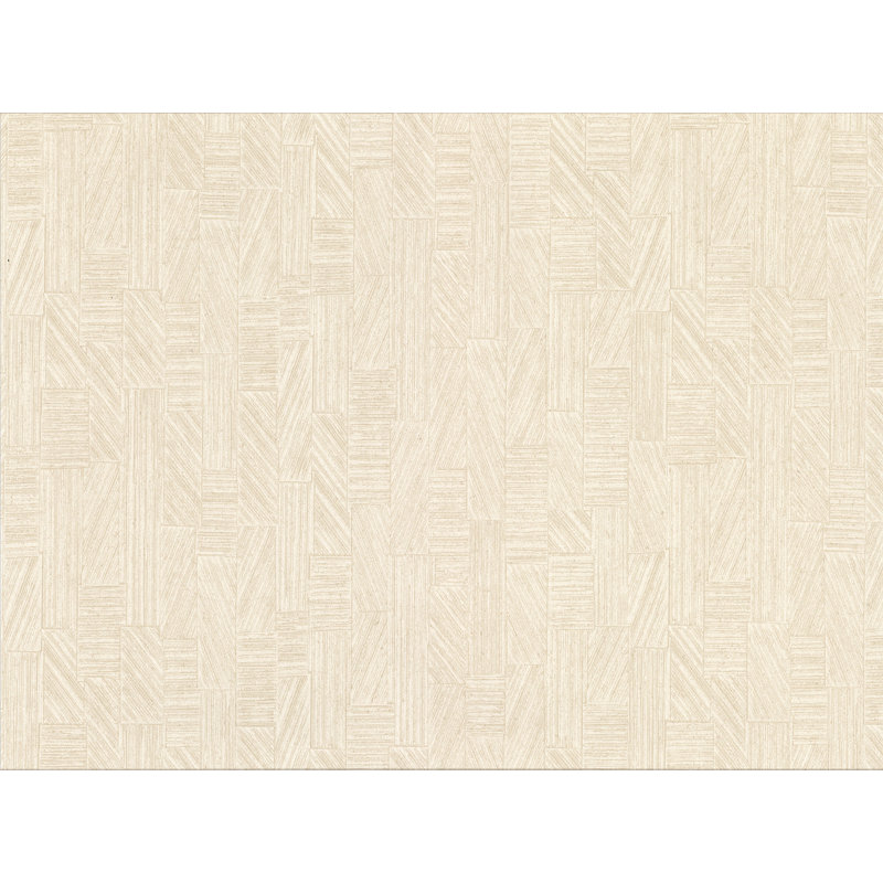 Rouleau de papier peint L 27 pi x l 27 po Shumaker, Crème
