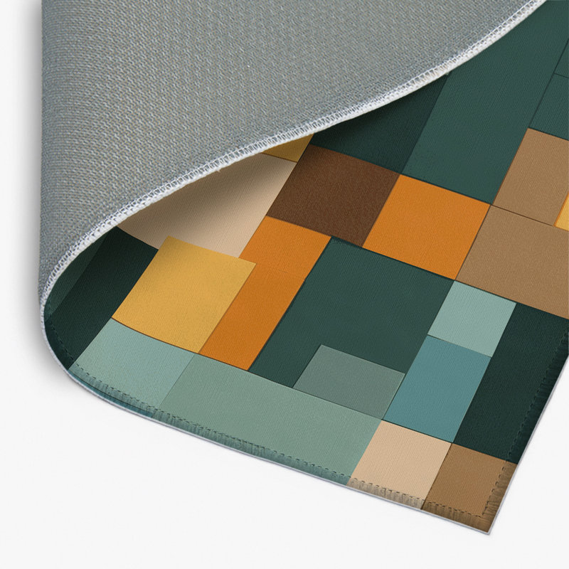 Tapis intérieur et extérieur Terraformed Blocks, Rectangle 9 pi x 12 pi