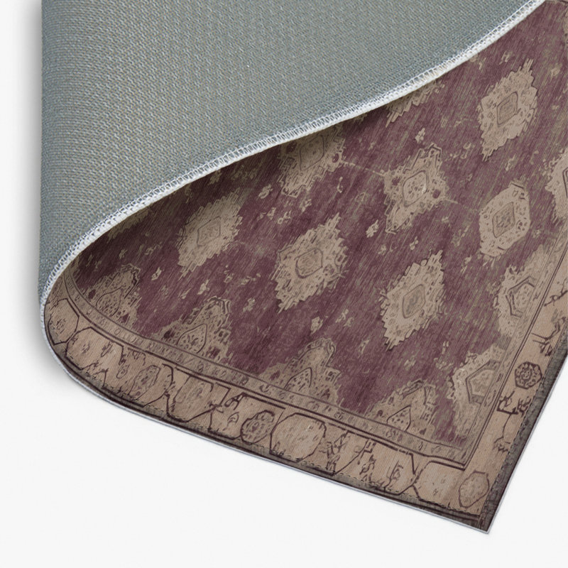 Tapis gris intérieur et extérieur surteint, Rectangulaire 8 pi x 10 pi
