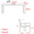 Nordic style solid wood dining table set.-106778357