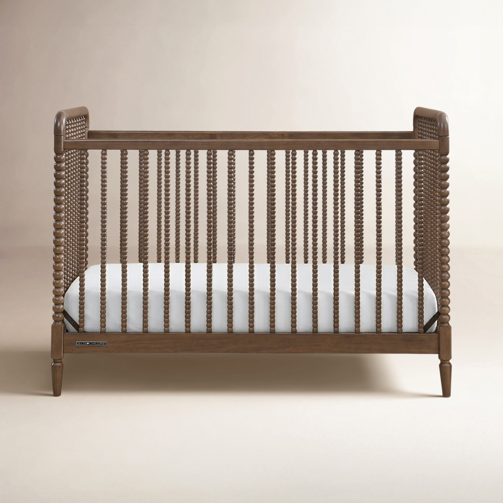 Saint 4-in-1 Convertible Crib, Crib, Teak Brown