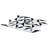 Phantom 13.58" x 15.74" Geometric Marble Mosaic Wall & Floor Tile-88900223