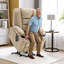 Fauteuil inclinable électrique avec chauffant et massage-106884625