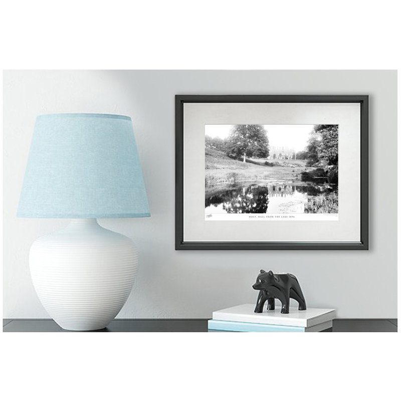 Holt, Hall From The Lake 1896 by Francis Frith - Single Picture Frame Print, 28cm H x 36cm W x 2.3cm D