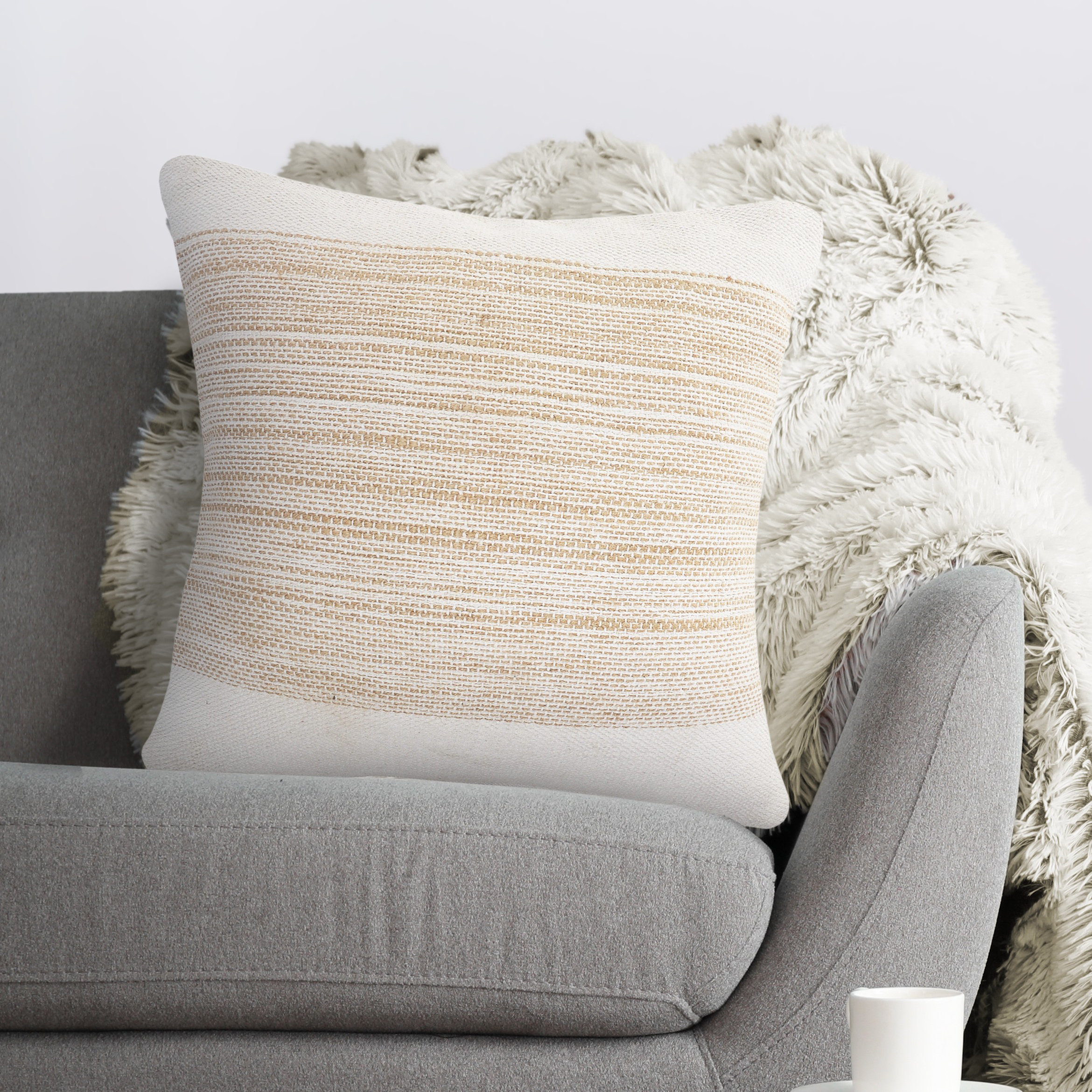 Rajani Home Throw Pillow Square Pillow Cover & Insert & Reviews | Wayfair