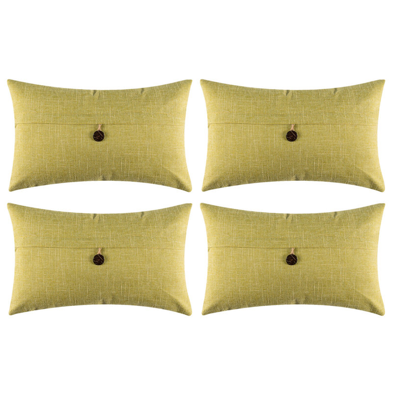Coussin , Jaune