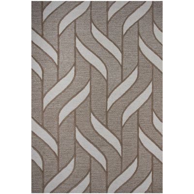 Tapis 100% laine touffeté à la main