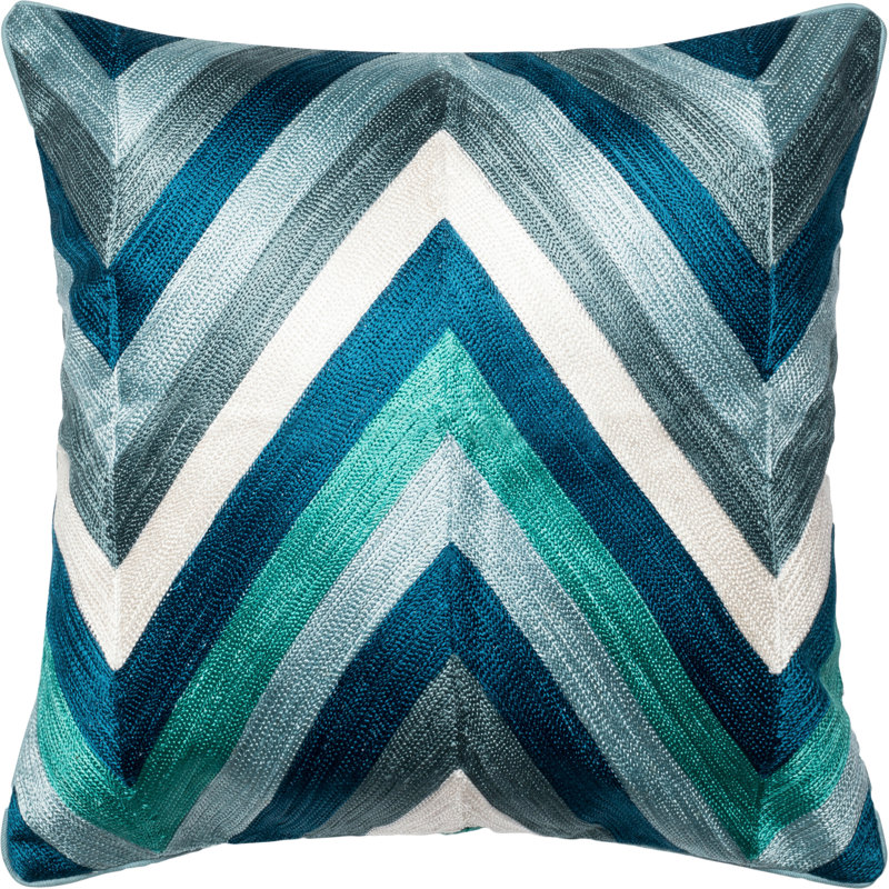 Reversible Throw Pillow, 18" x 18"