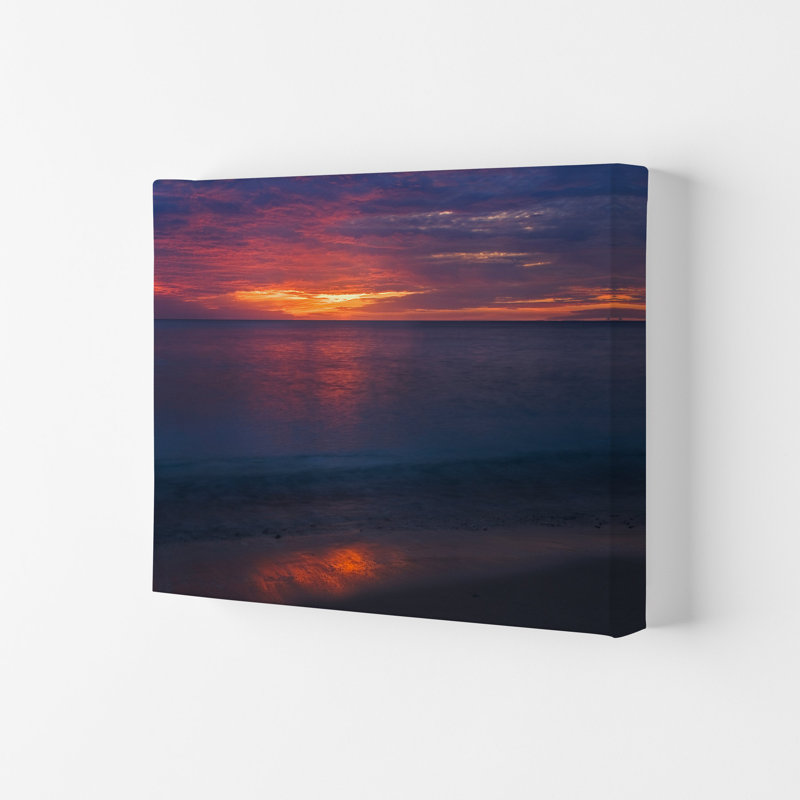 Monet Sunrise by Karsten Wrobel - Print on Canvas, 59.4cm H x 84cm W x 4cm D, Wrapped Canvas