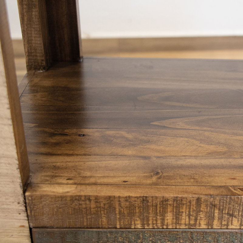 Console en bois massif 55 po Dodge