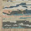 Tapis gris / bleu Renli-912150845