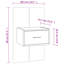 Mazzola Wall-mounted Bedside Cabinet-1850966332-1835161342