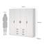 Sprint Manufactured Wood Wardrobe-126695449