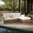  Maddie 100" Wicker Chaise Sectional-1278146042