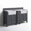 Ensemble de meuble-lavabo double 60 po Adeline-36985600