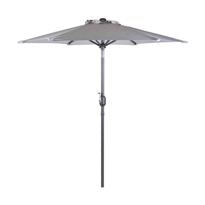 200cm Market Parasol, Grey