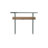 Kayley 39.4'' Glass Top Console Table-607793746