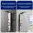 54.33'' Shower Panel with Fixed Shower Head-92892333