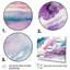 «Violet Storm at the Horizon I», reproduction sur toile 3 pièces-87538628-87538627