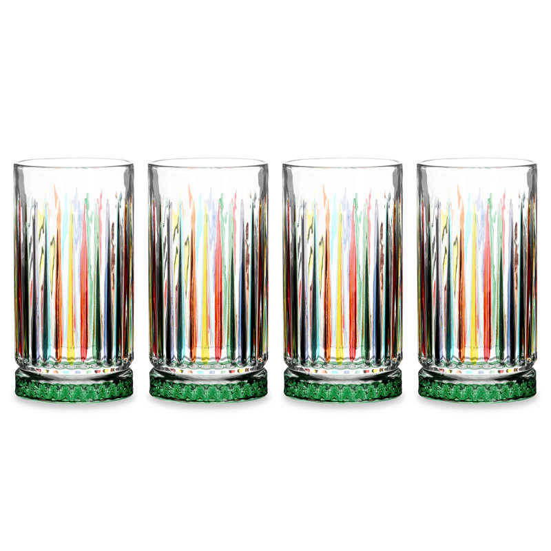 4pk Rainbow Hi-Ball