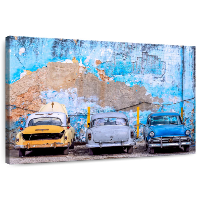 Mehar Cuban Old Cars, H 8 po x l 12 po