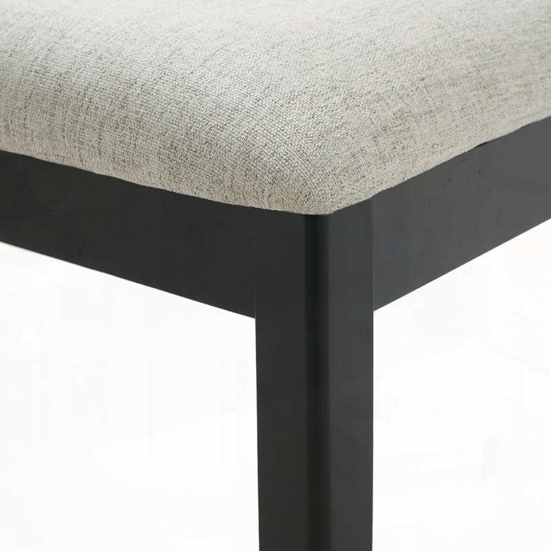 Round Dining Table Set, 5, Noir