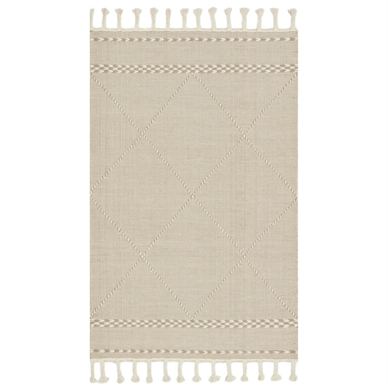 Isidore Wool Geometric Indoor Rug, Rectangle 9'3" x 13'