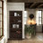 Brixham 72" Farmhouse Bookcase with Five Shelves-109818229-109818230