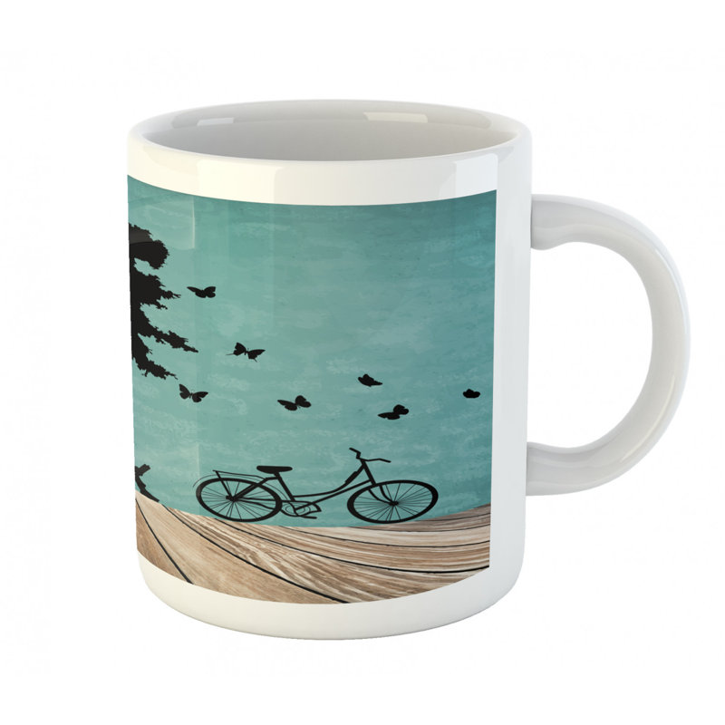 Grande tasse à café nature