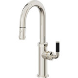 Descanso Kitchen Pull-Down Prep/Bar Faucet with Button Sprayer
