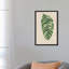 « leaves on linen vi », reproduction d’impression sur toile-72129683-72129682
