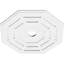 Médaillon de plafond contemporain en PVC de qualité architecturale 24 po x P 3 po x P 9 1/2 po x P 1 po-36079200