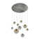Ludovic 9-Light Unique / Statement LED Chandelier