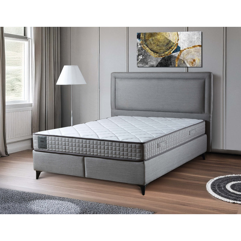 8” Firm Hybrid Mattress – Designed for Young Adults – Durable Support & Comfort – CertiPUR-US Foam – Fiberglass-Free – Bed in a Box