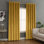 100% Velvet Blackout Curtains with Eyelets & Tie Backs
