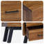 40cm W Solid Wood Bedside Table