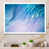 Toile blanche avec cadre photo